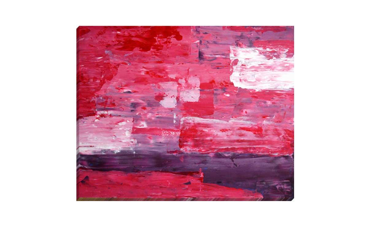 Pink & Purple Abstract | Landscape Wall Art - Final Touch Decor