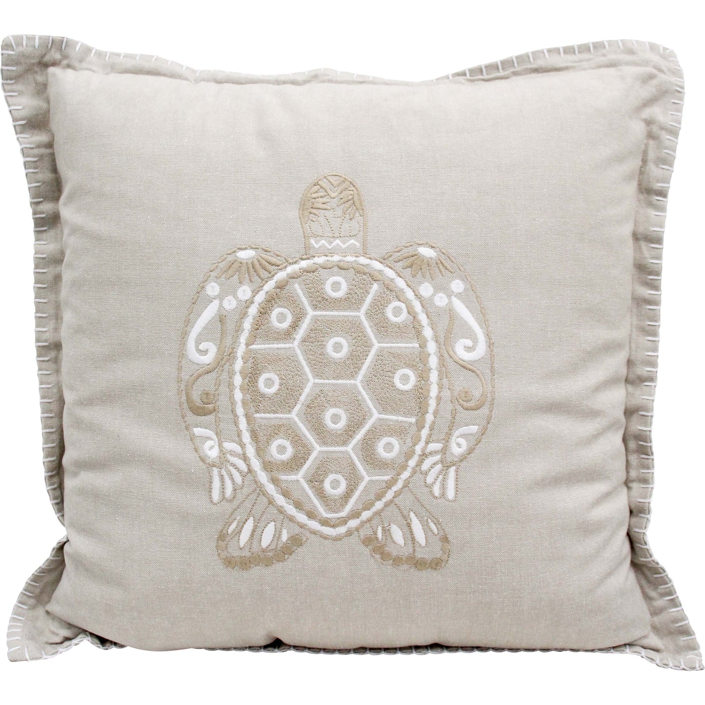 Cushion Turtle Natural - 46 x 46cm