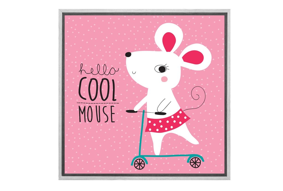Cool Mouse | Canvas Wall Art Print