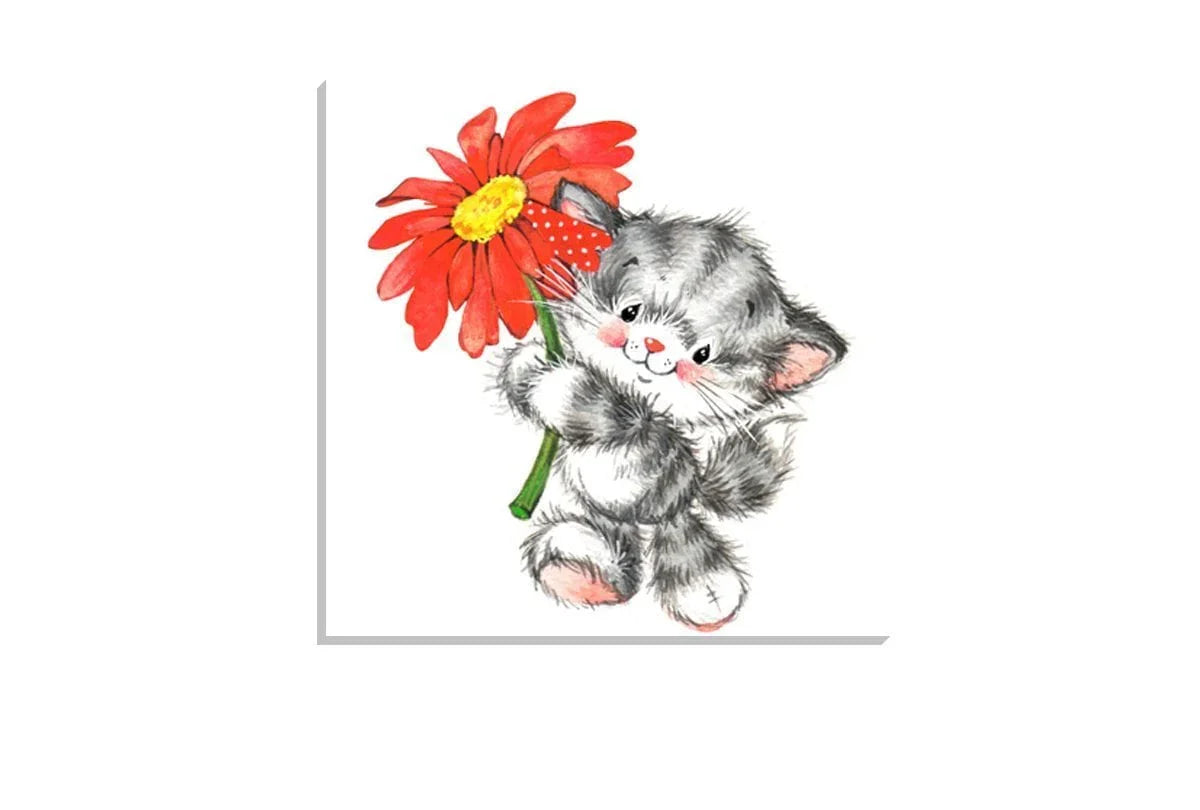 Cute Kitty | Canvas Art Print - Final Touch Decor