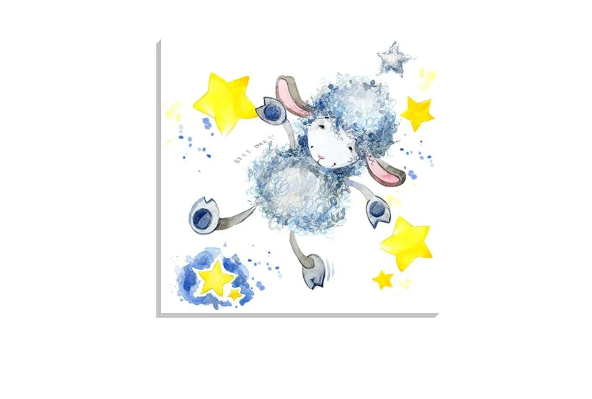 Lamb Baby Dream | Canvas Art Print - Final Touch Decor