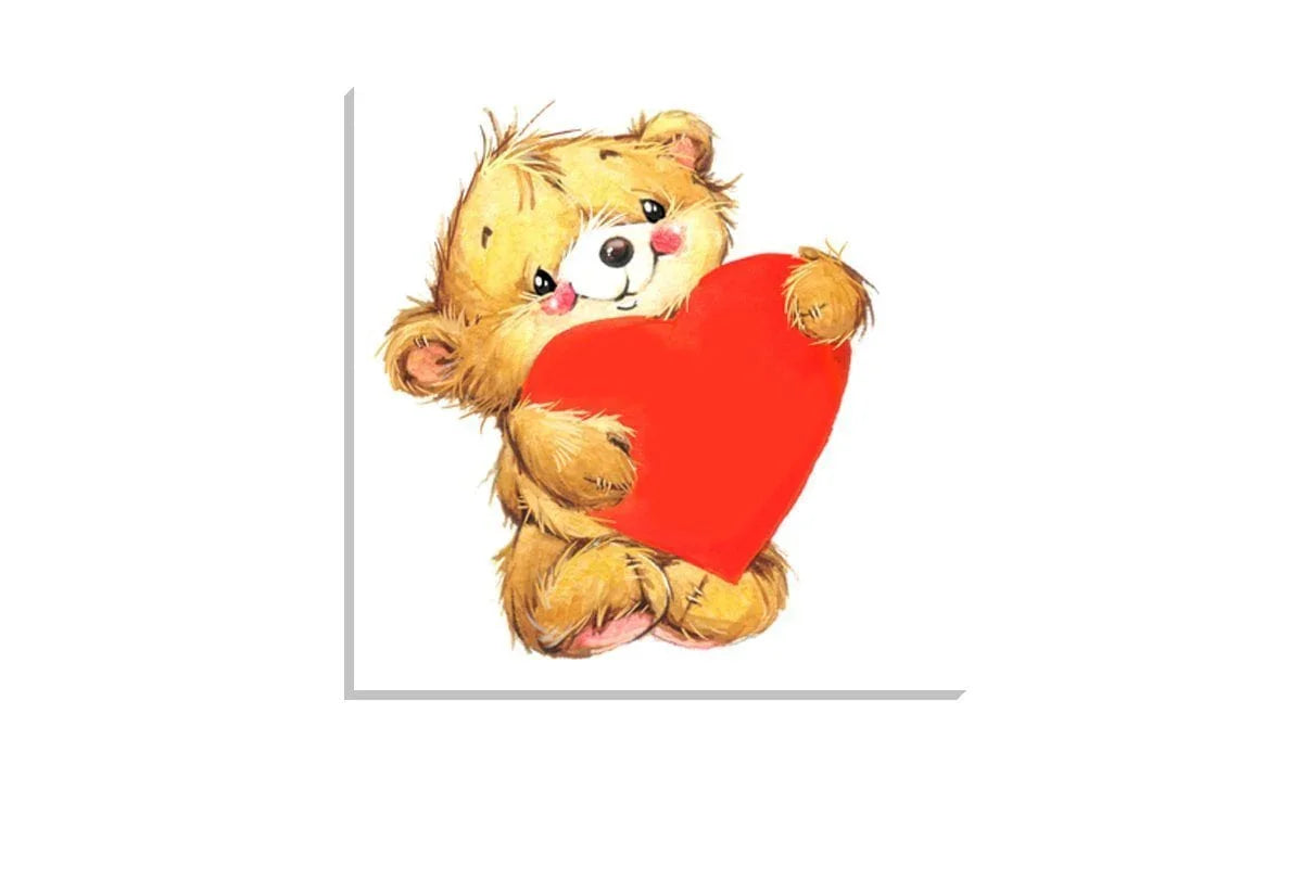 Teddy Heart - Final Touch Decor