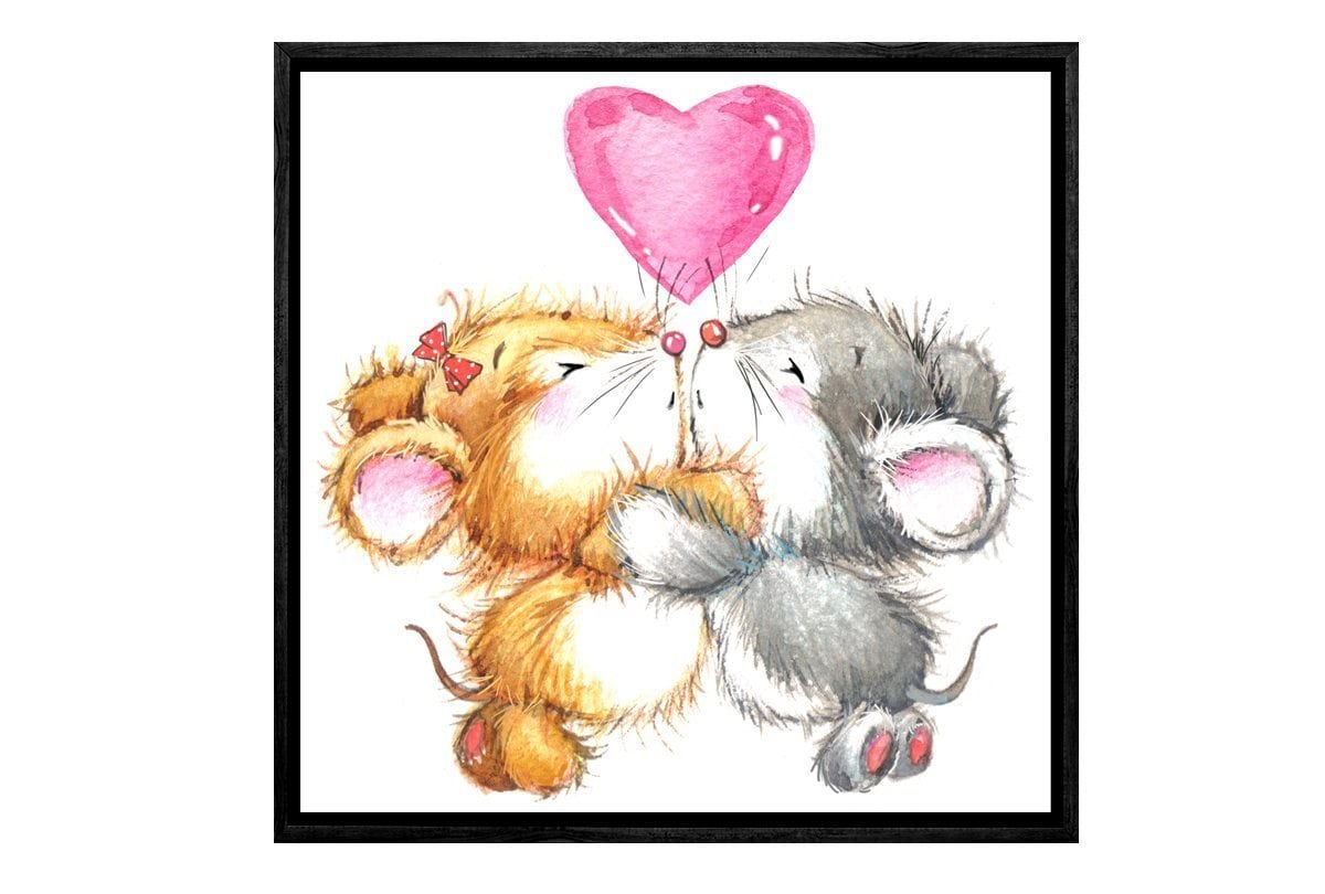Mouse Love | Canvas Art Print - Final Touch Decor