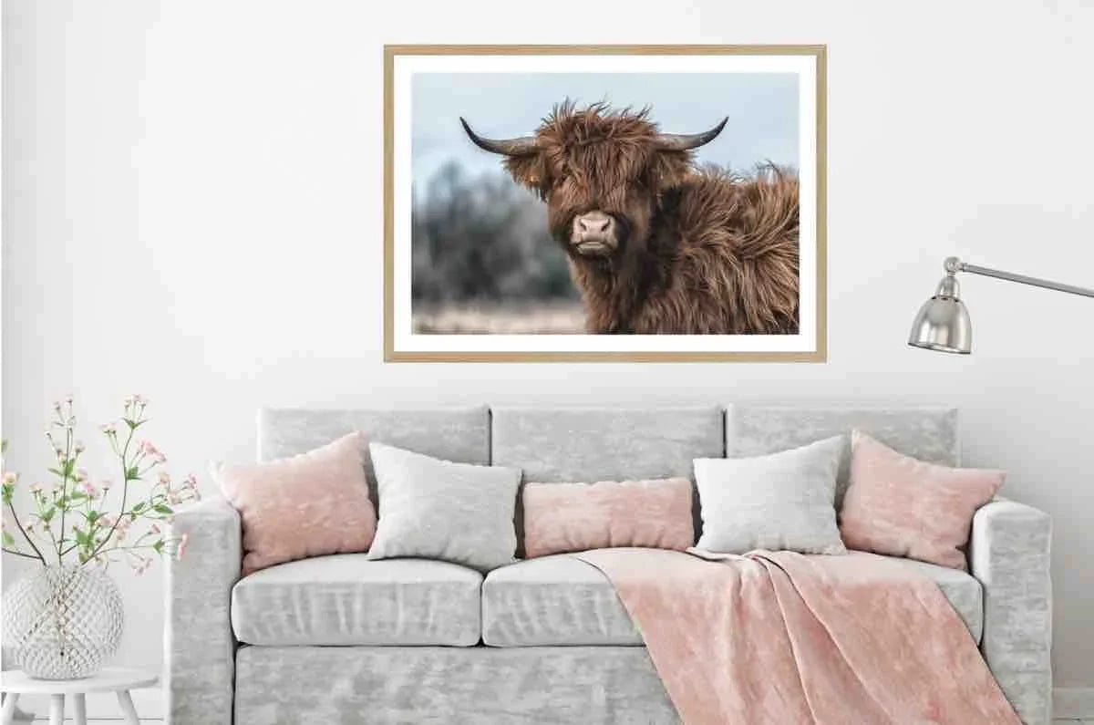Highland Cow 2 | Wall Art Print - Final Touch Decor