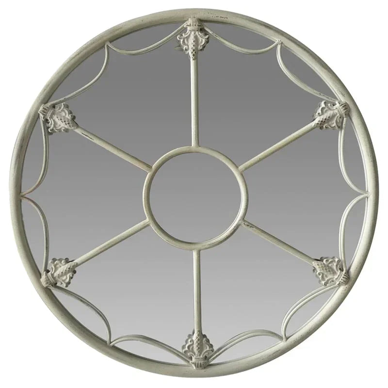 Fleur Provincial Round Wall Mirror