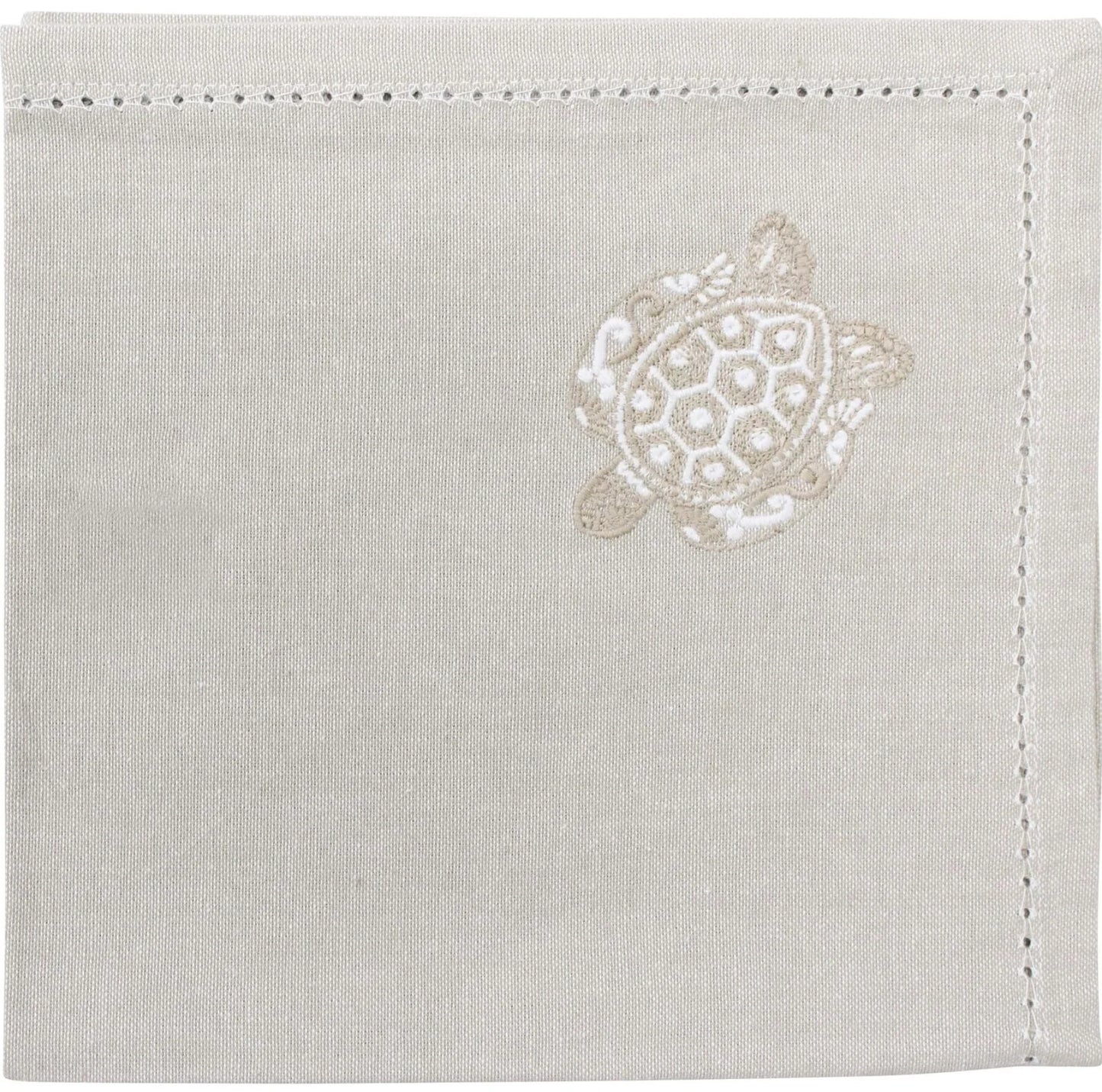 Napkin Beige Turtle Stonewashed