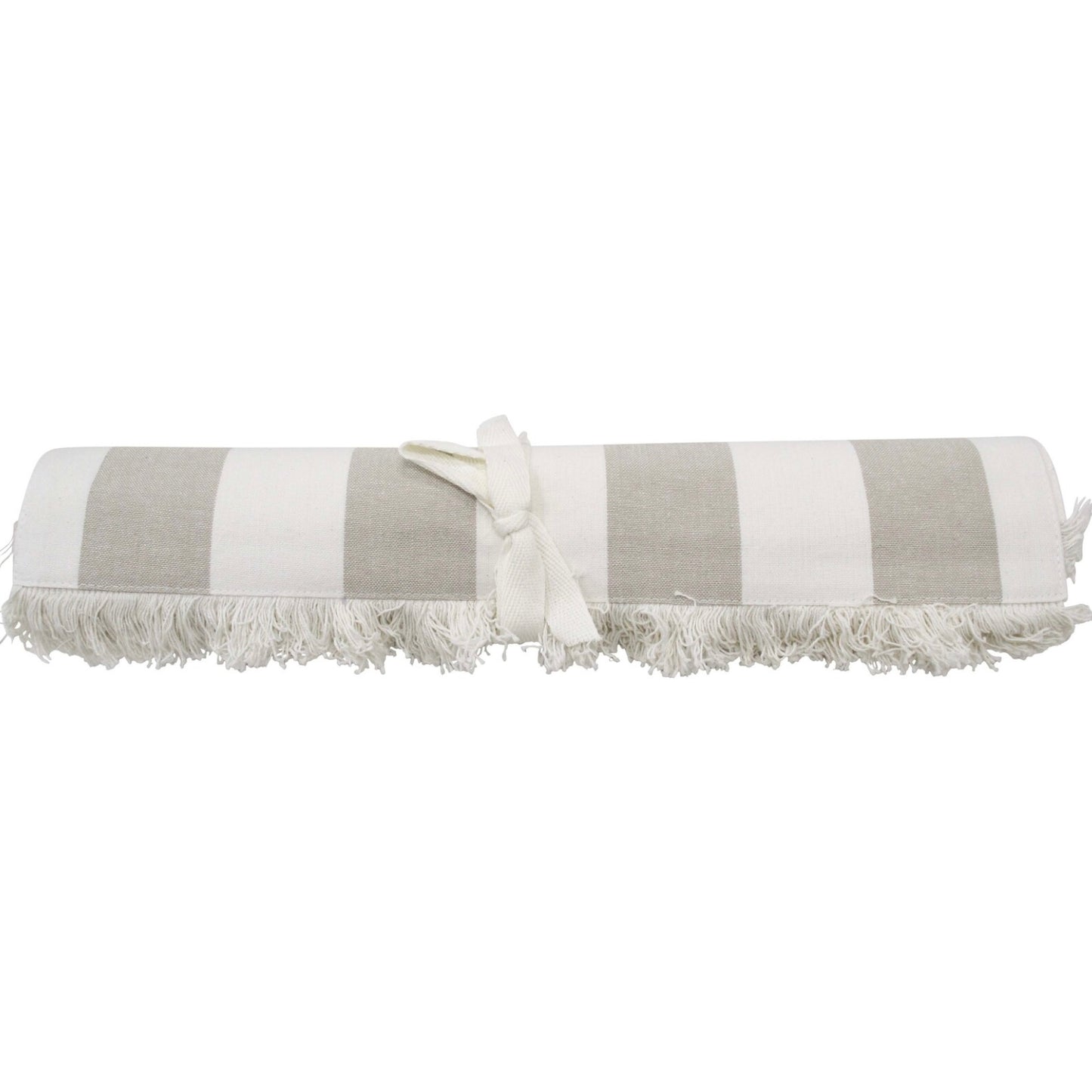 Table Runner Chambray Stripe Natural