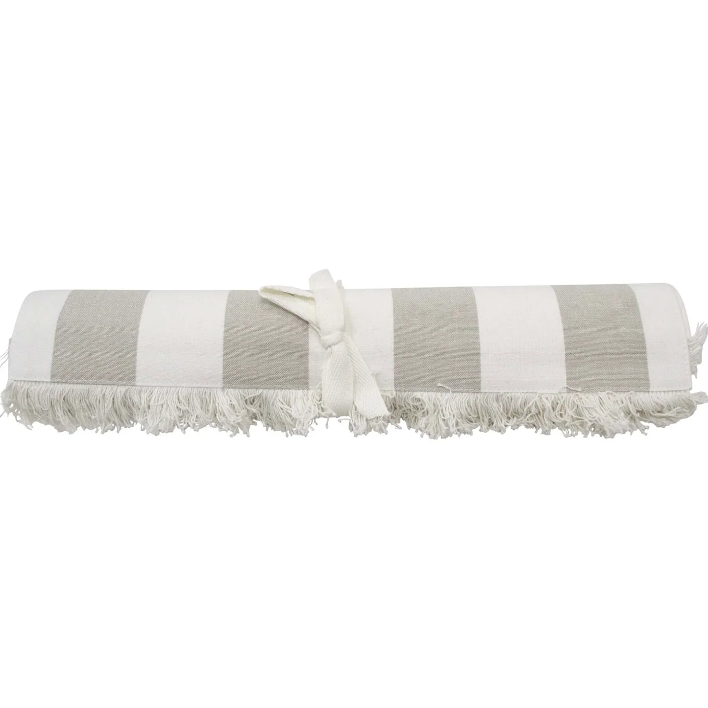 Table Runner Chambray Stripe Natural
