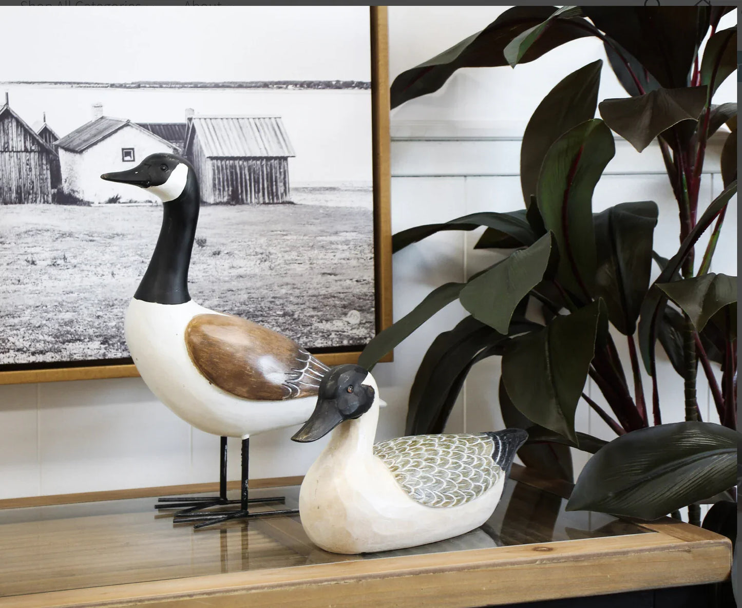 Sitting Duck Decoration - Final Touch Decor