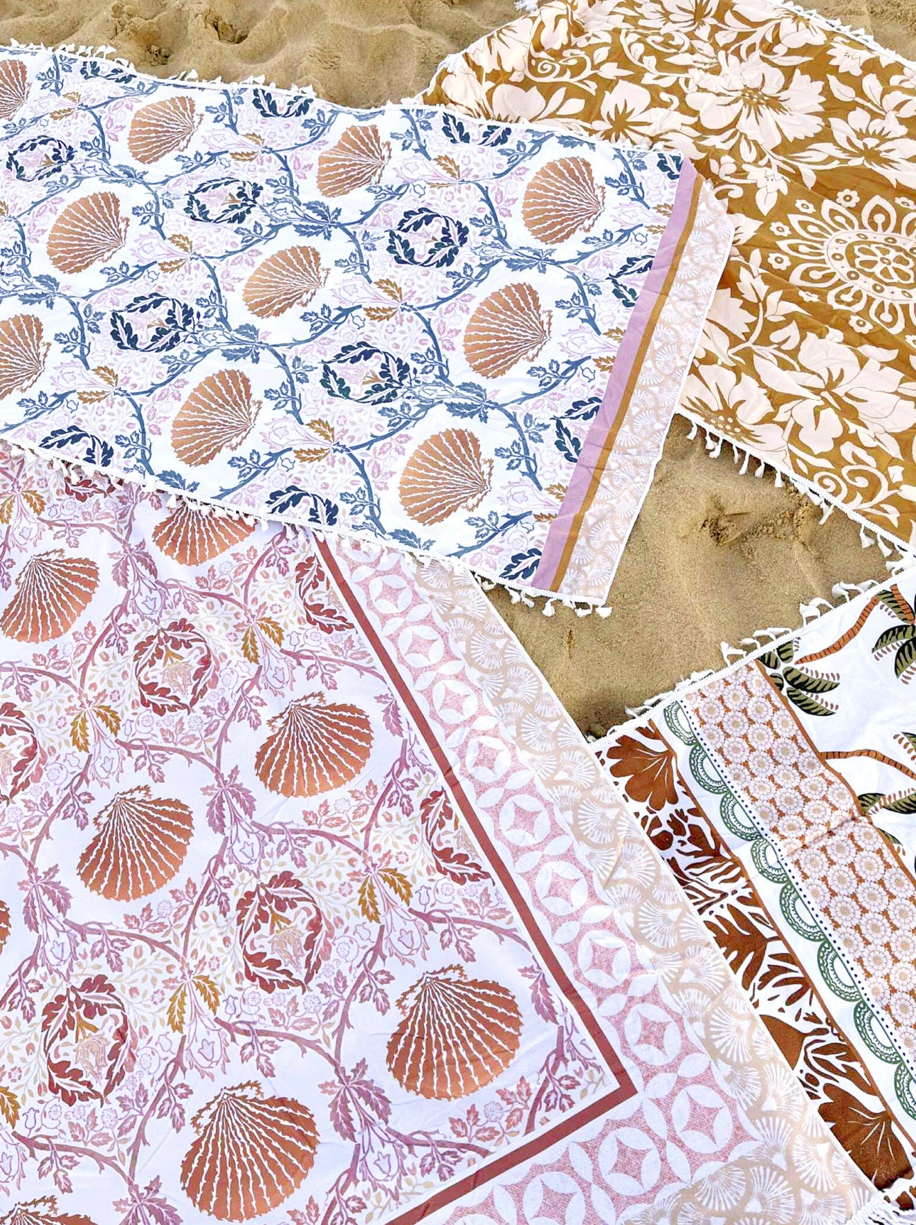 Beach Towel in Bag Florabelle