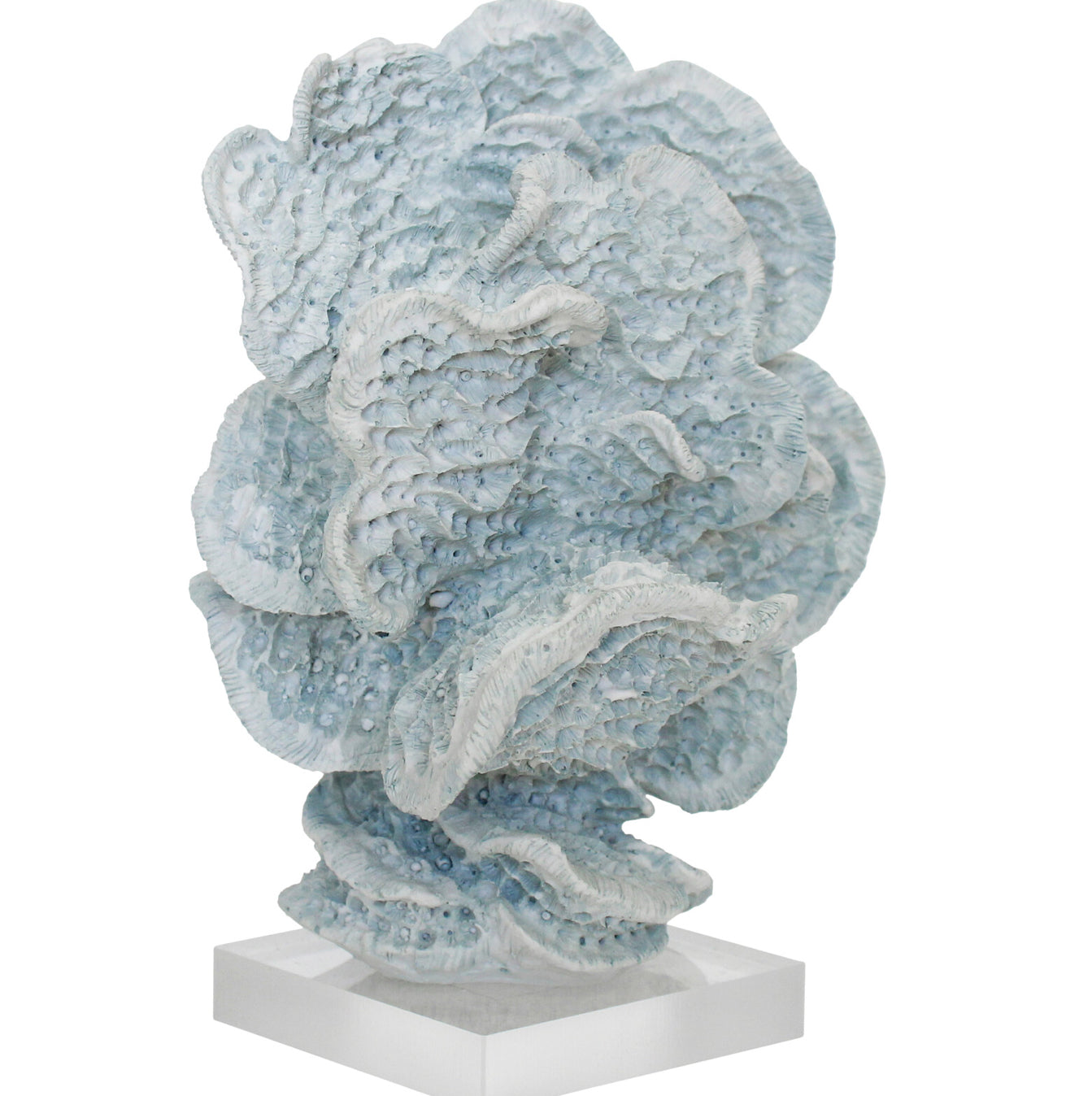 Fan Coral Ornament Light Blue