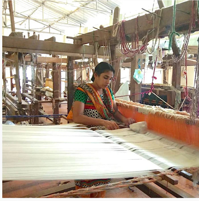 Stone Washed Linen Throw Blanket - Navy