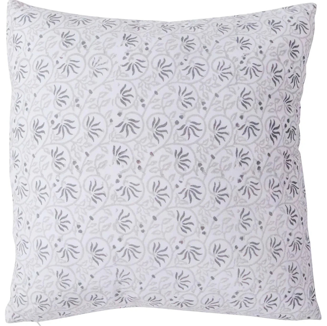 Cushion Quilted Handmade Artisan Persian Flower 55cm - Final Touch Decor