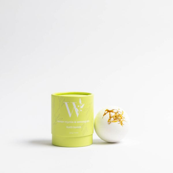 Bath Bombs - Rounds - Lemon Myrtle & Lemon Grass - Final Touch Decor