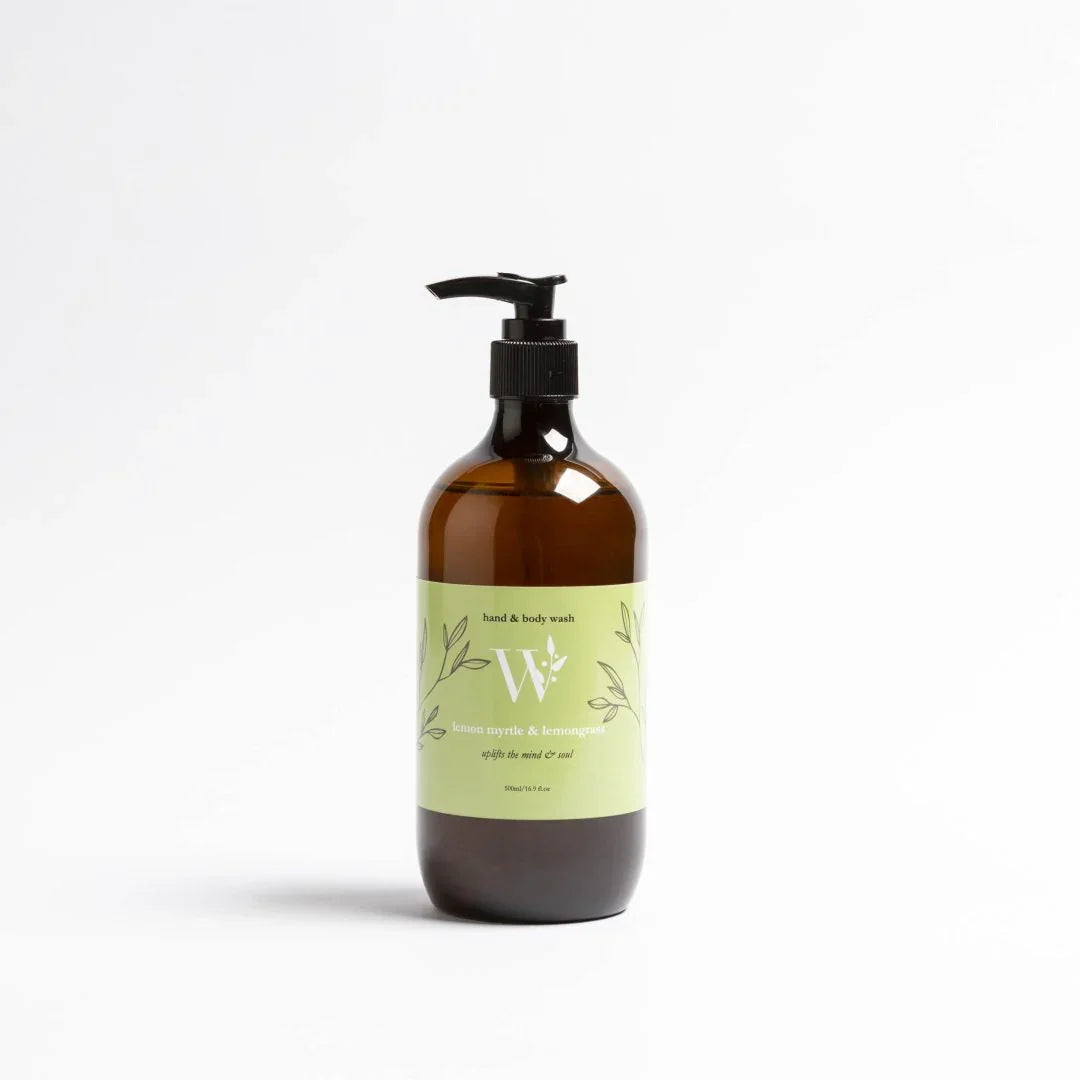 Hand & Body Wash 250ml - Lemon Myrtle & Lemongrass - Final Touch Decor