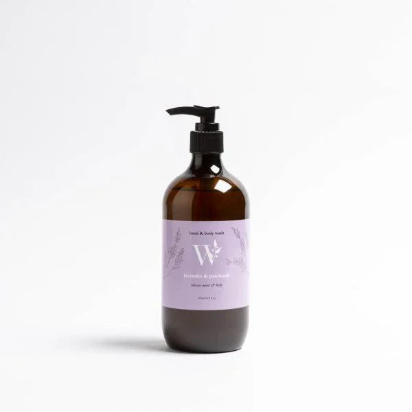 Hand & Body Wash 250ml - Patchouli & Lavender - Final Touch Decor