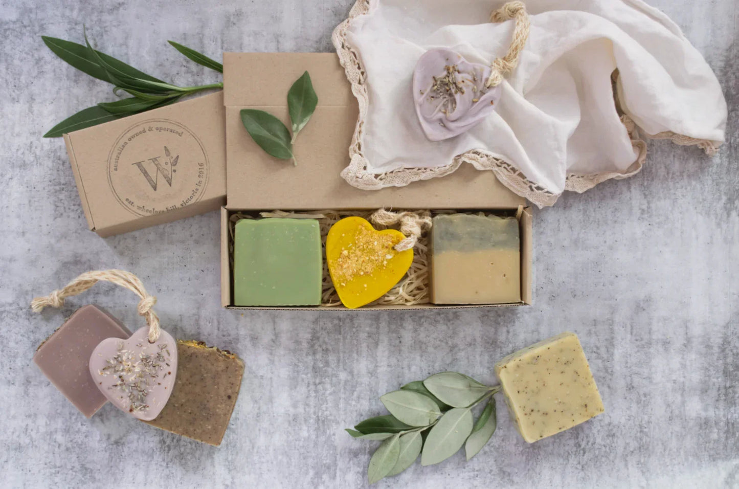Artisan Natural Soaps Gift Box - Citrus - Final Touch Decor
