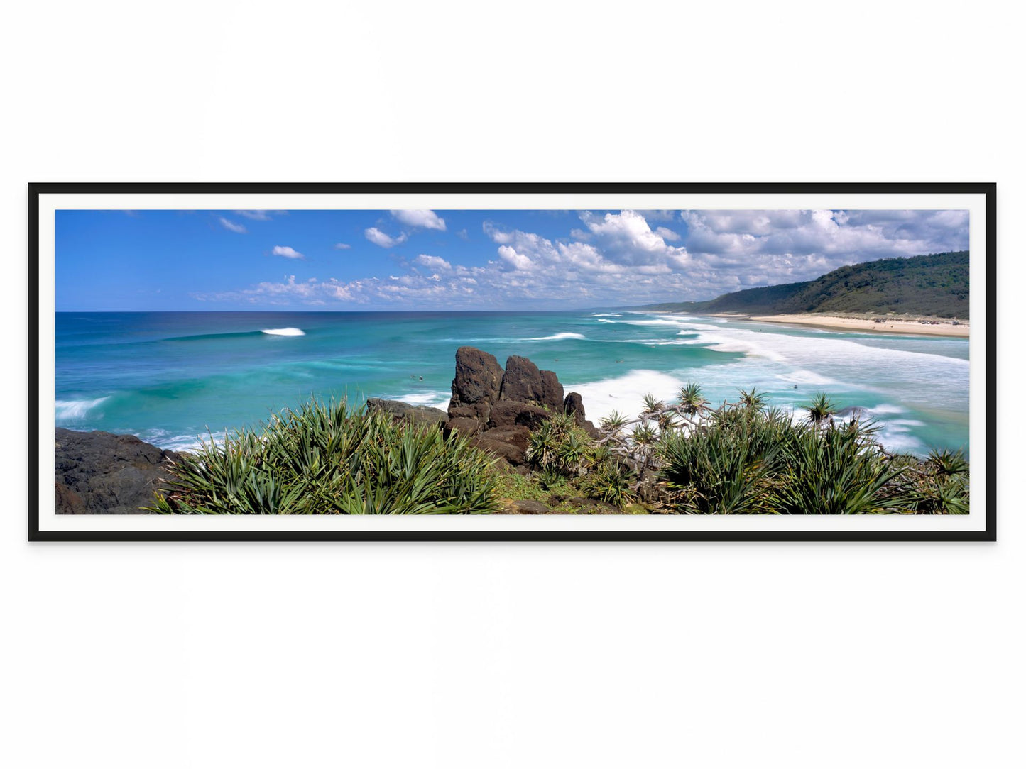 Noosa North Shore Beach Panorama Wall Art – Sunshine Coast Queensland