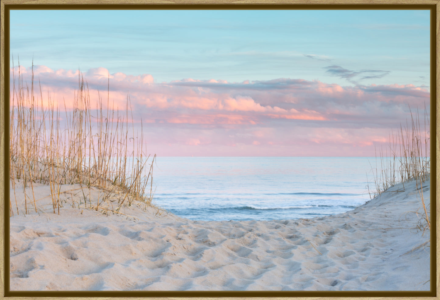 Sand Dune Pink Sunset | Wall Art Print