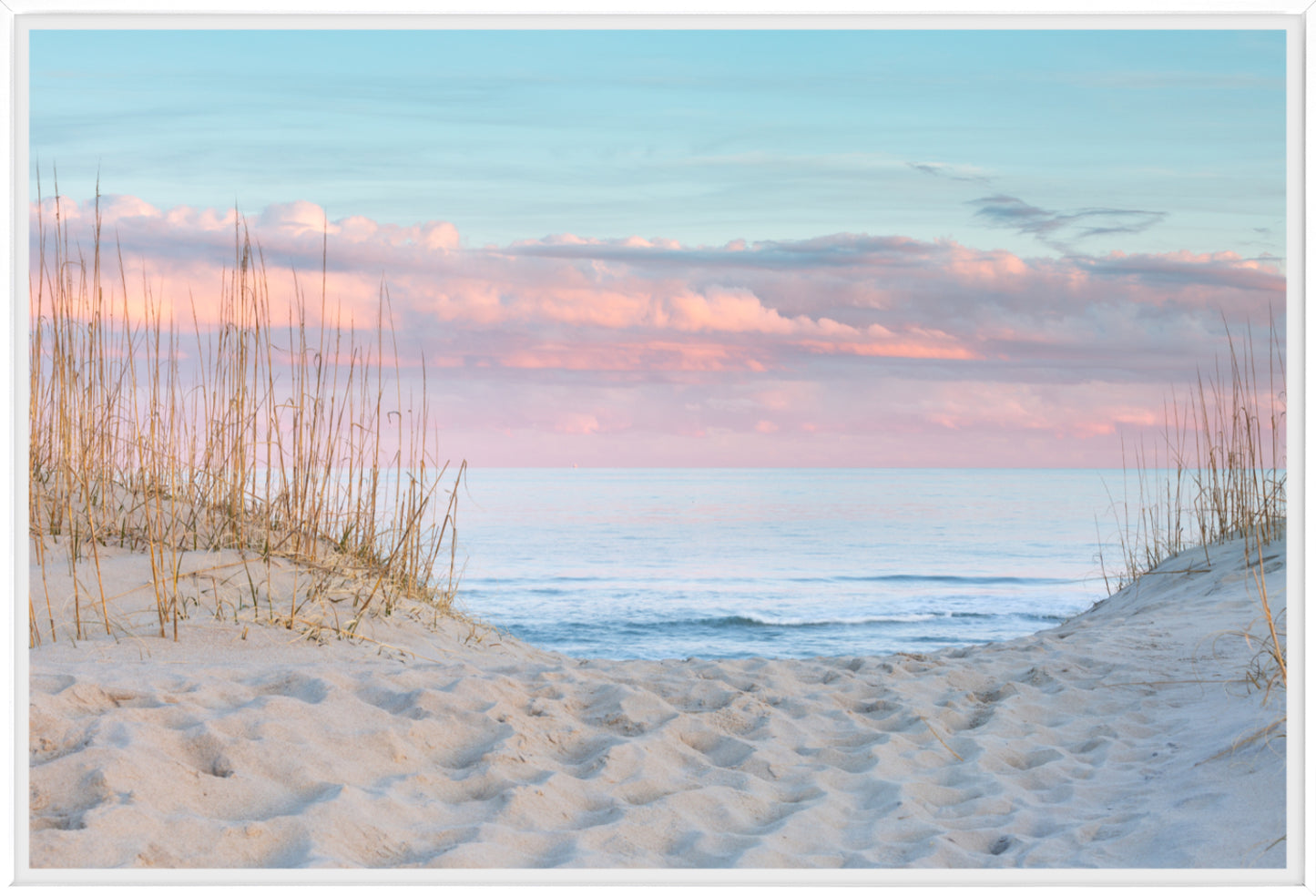 Sand Dune Pink Sunset | Wall Art Print