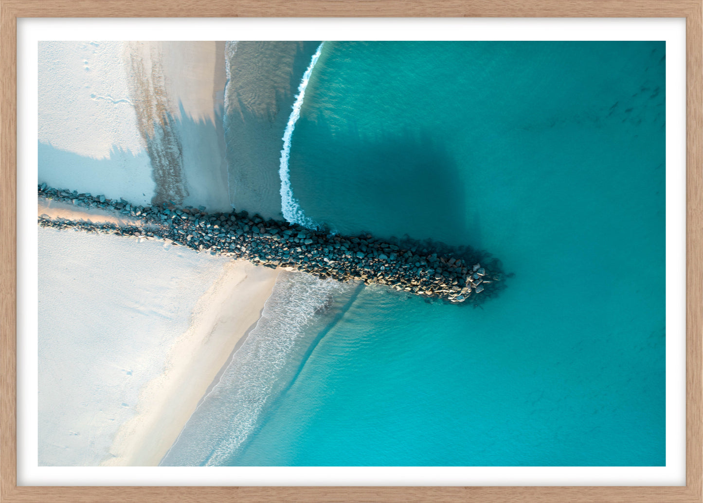 Noosa Breakwall | Wall Art Print