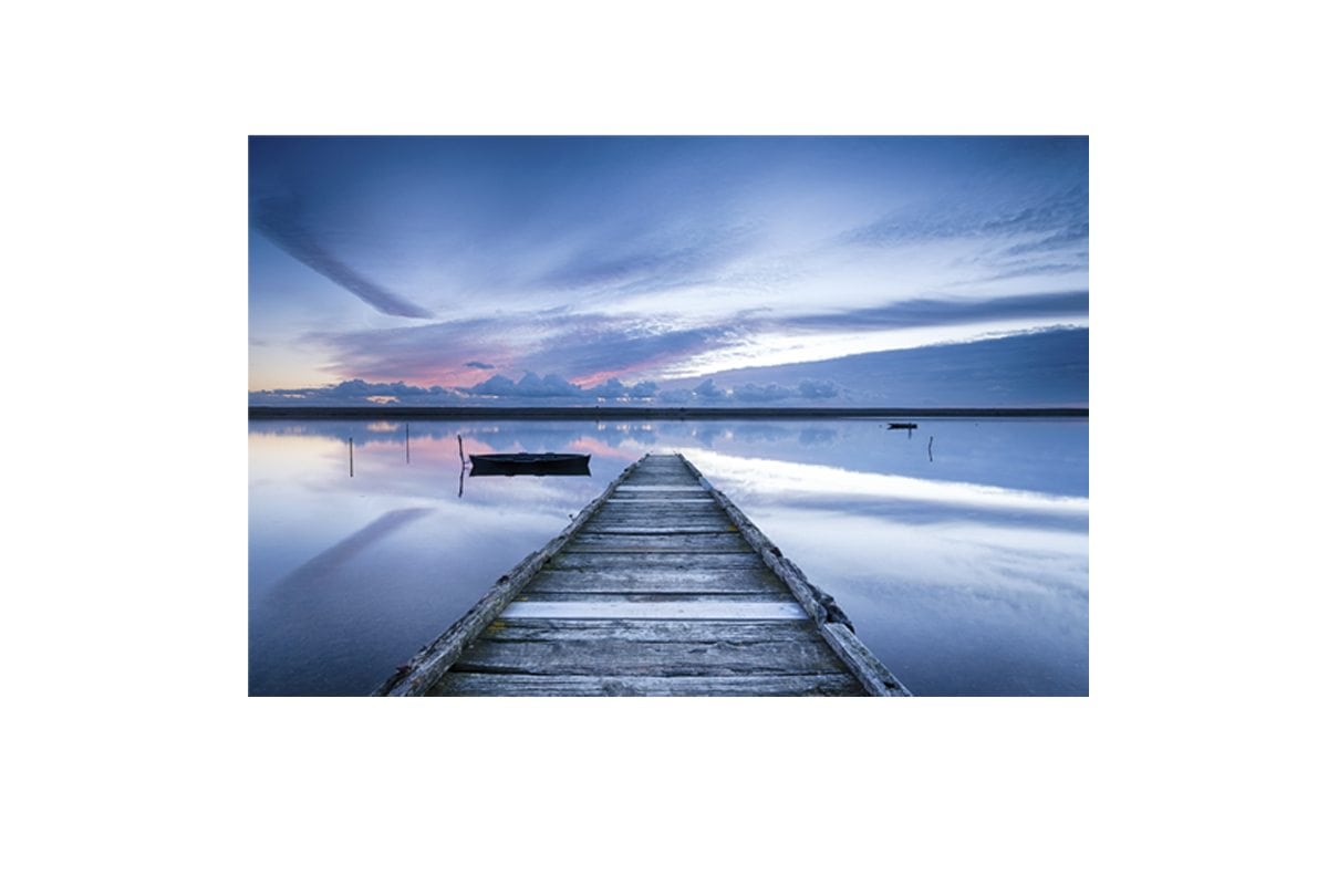 Glassy Lake Jetty | Canvas Wall Art Decor - Final Touch Decor