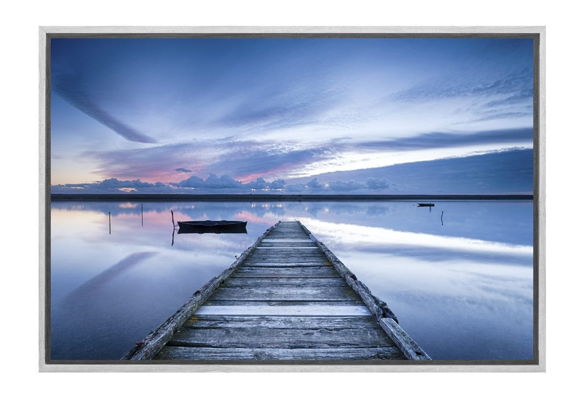 Glassy Lake Jetty | Canvas Wall Art Decor - Final Touch Decor