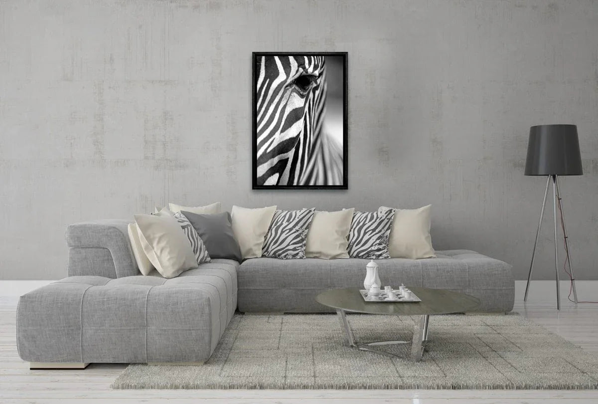 Zebra | Canvas Art Print - Final Touch Decor
