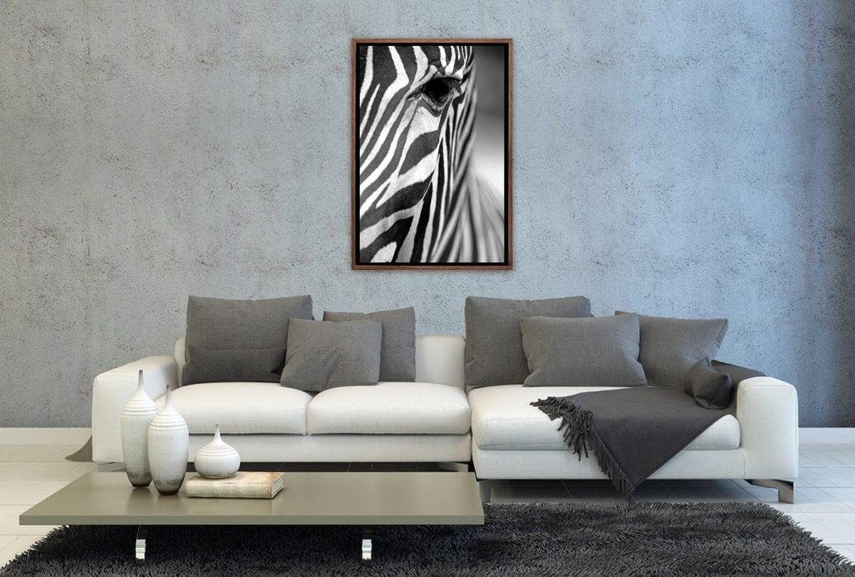 Zebra | Canvas Art Print - Final Touch Decor