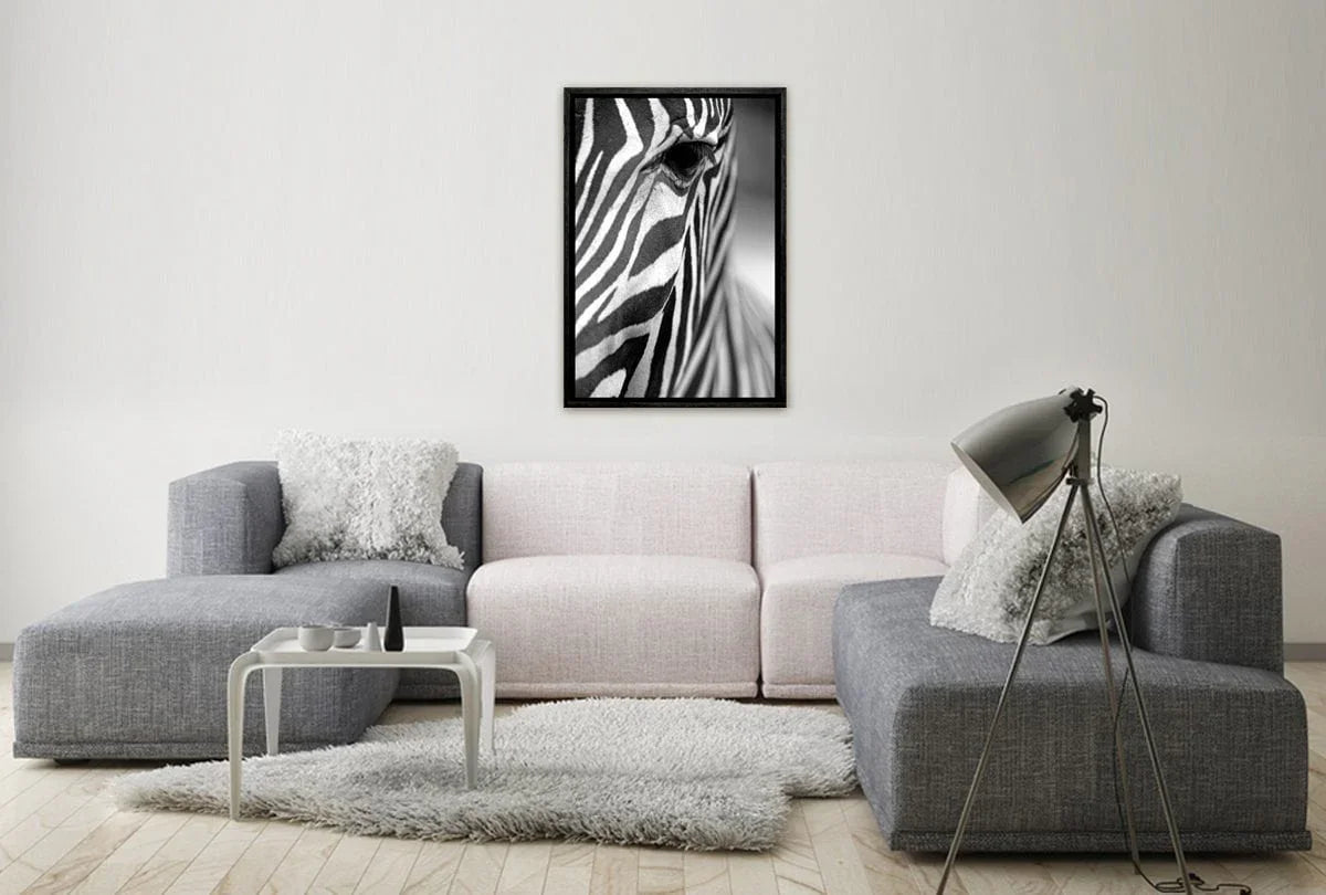 Zebra | Canvas Art Print - Final Touch Decor
