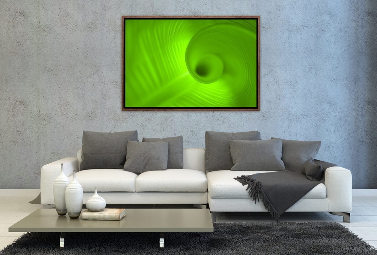 Green Leaf | Canvas Art Print - Final Touch Decor