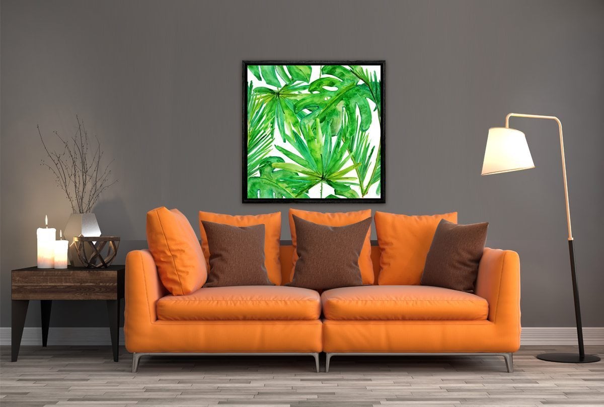 Tropical Leaves | Canvas Wall Art Print - Final Touch Decor