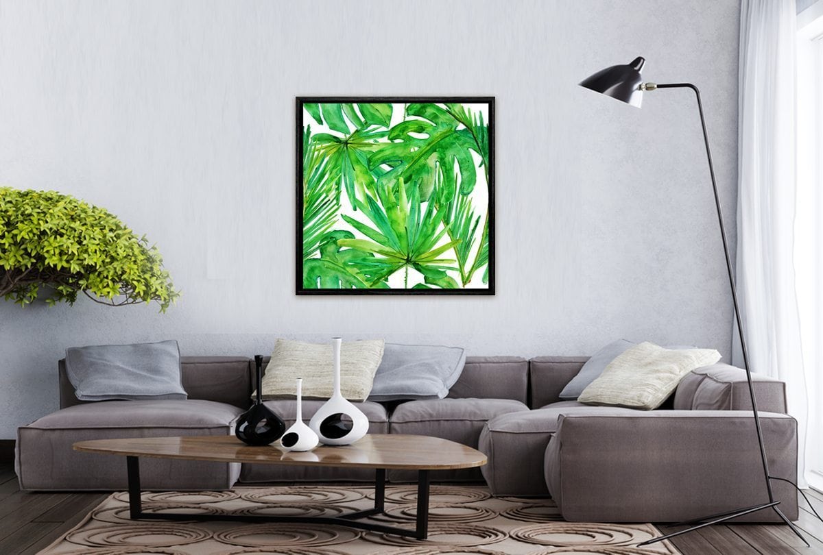 Tropical Leaves | Canvas Wall Art Print - Final Touch Decor