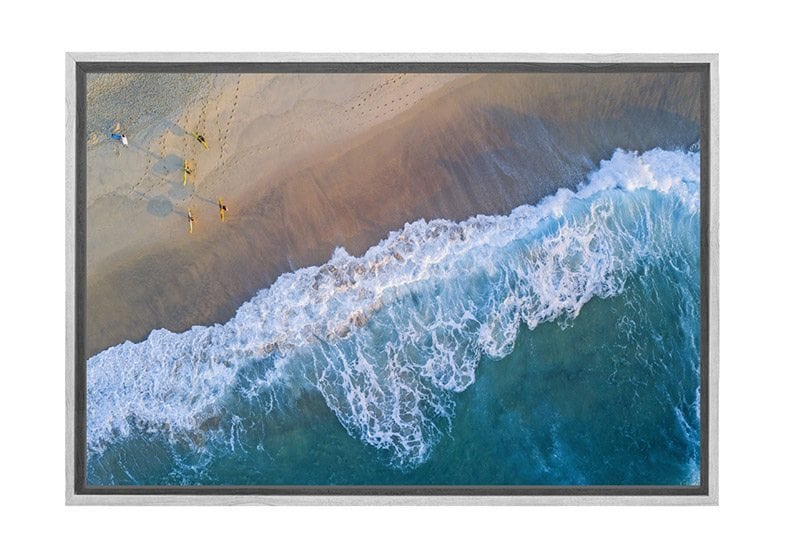 Bronte Beach From Above, Sydney, Australia | Canvas Wall Art Print - Final Touch Decor