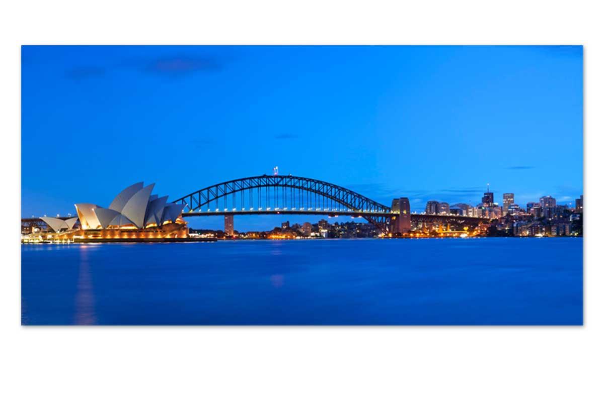 Sydney Harbour Bridge & Opera House 2 | Canvas Wall Art Print - Final Touch Decor