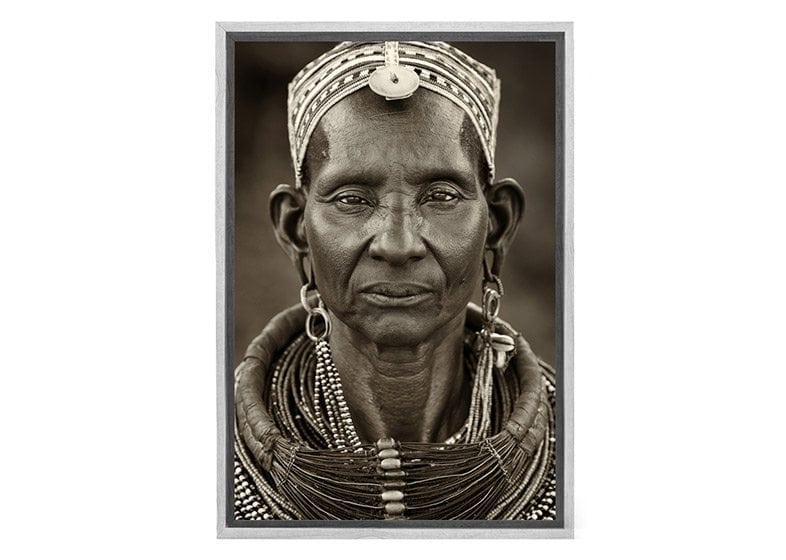 Kenyan Woman | Canvas Wall Art Print - Final Touch Decor