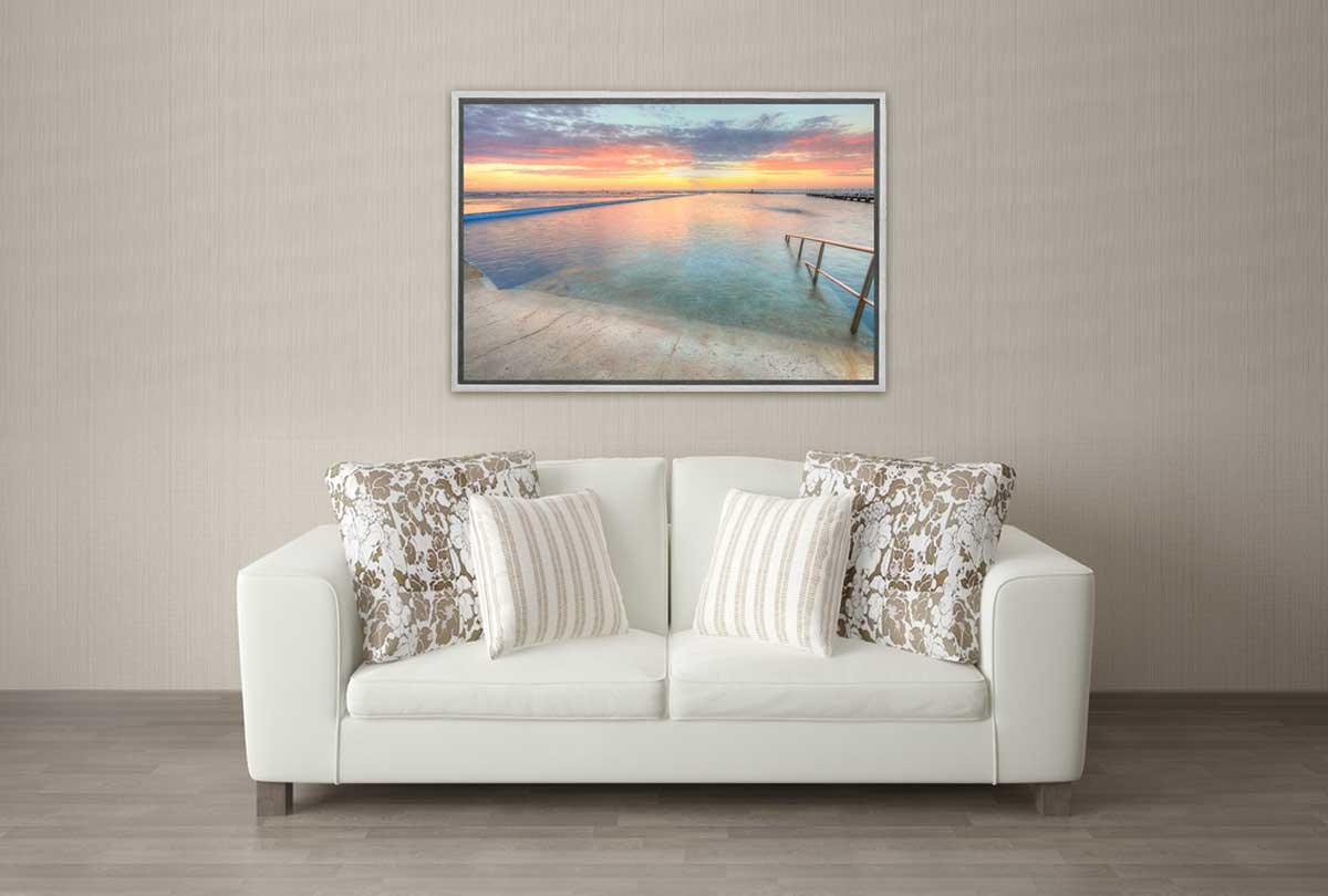 Narrabeen Ocean Pool, Australia | Canvas Wall Art Print - Final Touch Decor