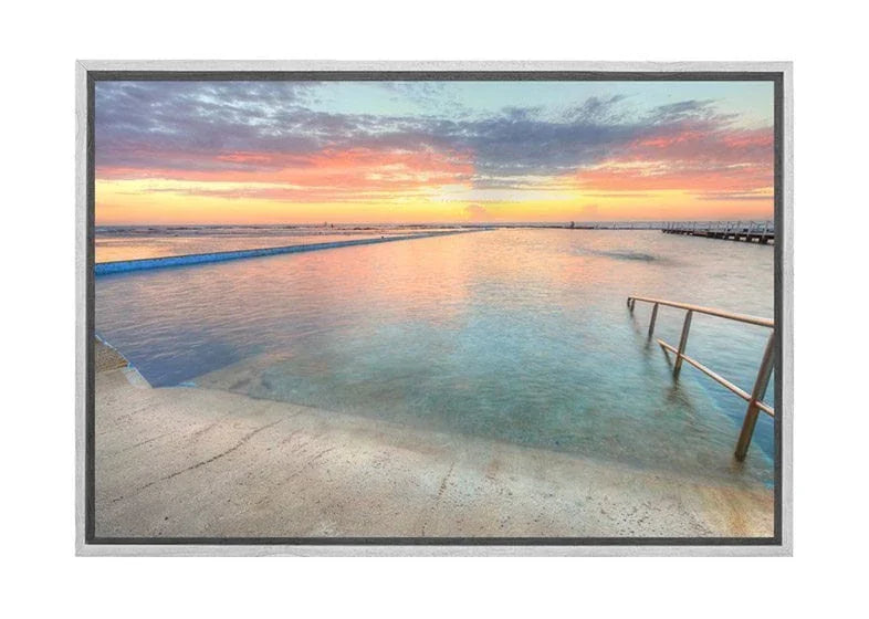 Narrabeen Ocean Pool, Australia | Canvas Wall Art Print - Final Touch Decor
