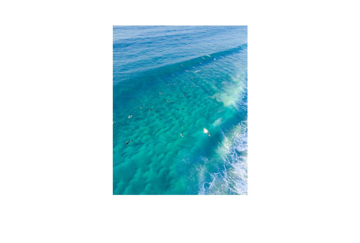 Surfers From Above | Canvas Wall Art Print - Final Touch Decor