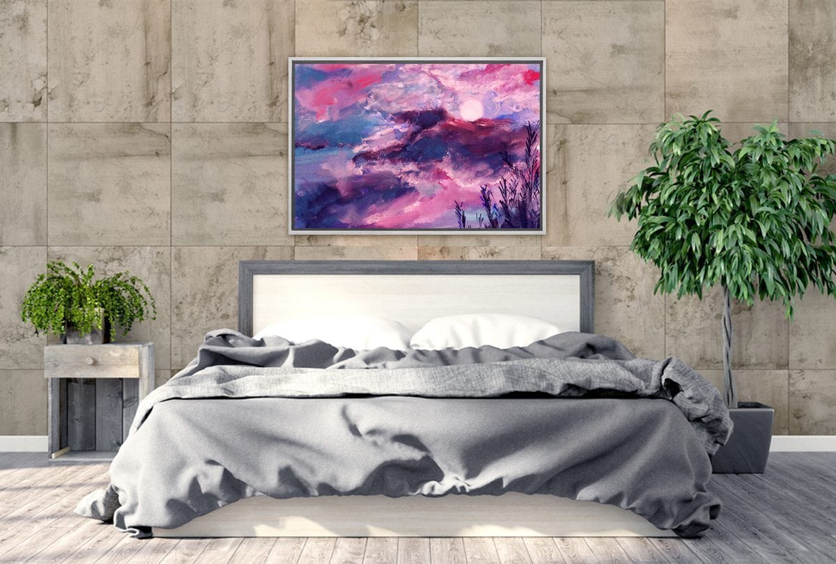 Sunset Abstract | Canvas Art Print - Final Touch Decor