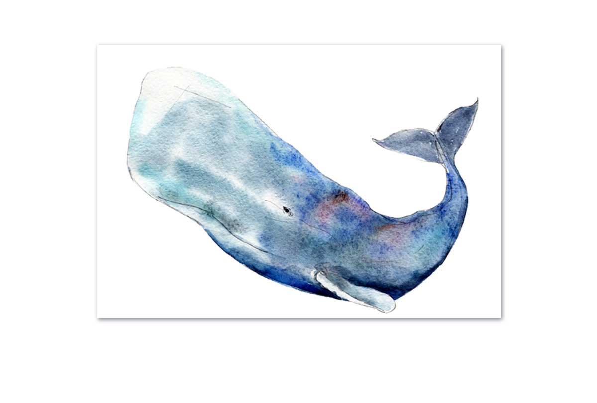 Whale 5 | Canvas Wall Art Print - Final Touch Decor