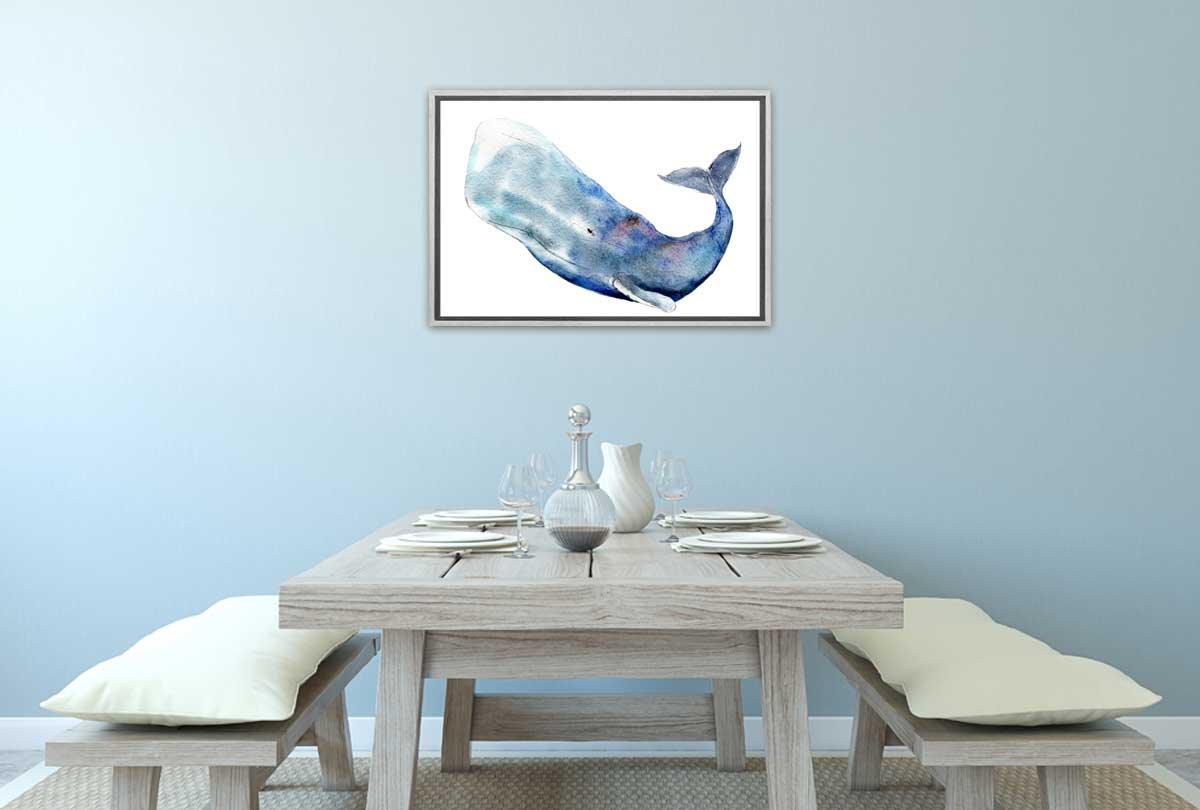 Whale 5 | Canvas Wall Art Print - Final Touch Decor