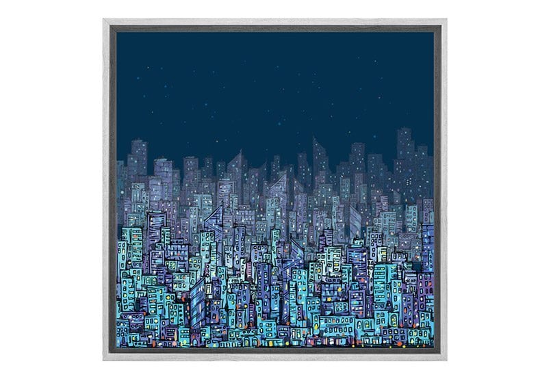 City Lights | Canvas Wall Art Print - Final Touch Decor
