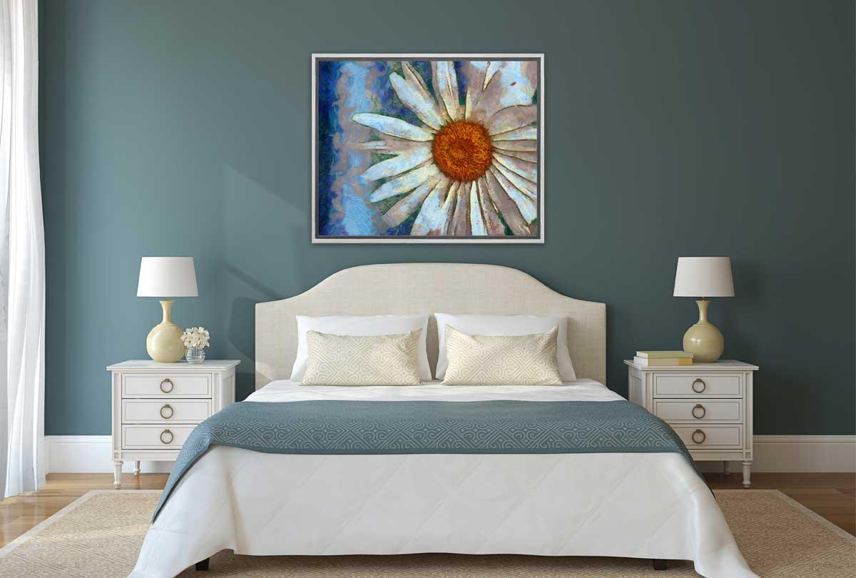 Abstract Daisy | Wall Art Print - Final Touch Decor