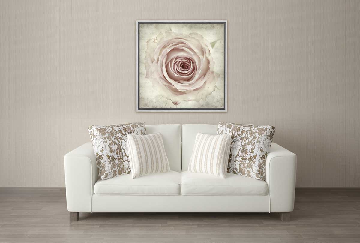 Vintage Rose Bud | Canvas Wall Art Print - Final Touch Decor