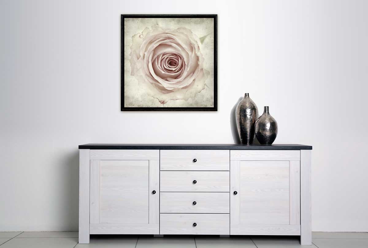 Vintage Rose Bud | Canvas Wall Art Print - Final Touch Decor