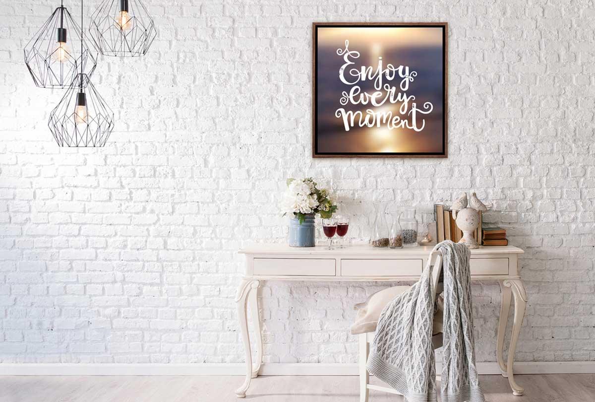Enjoy Every Moment | Canvas Wall Art Print - Final Touch Decor