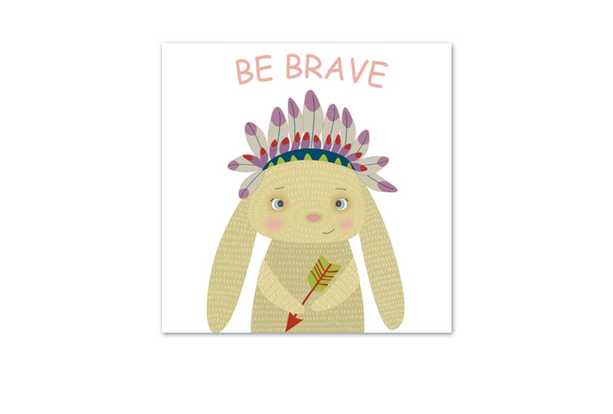 Be Brave | Canvas Wall Art Print - Final Touch Decor