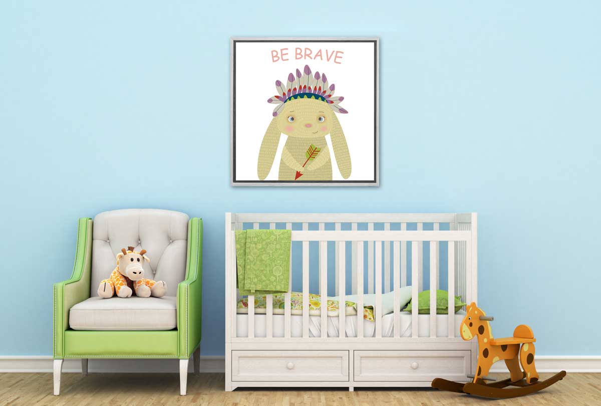Be Brave | Canvas Wall Art Print - Final Touch Decor