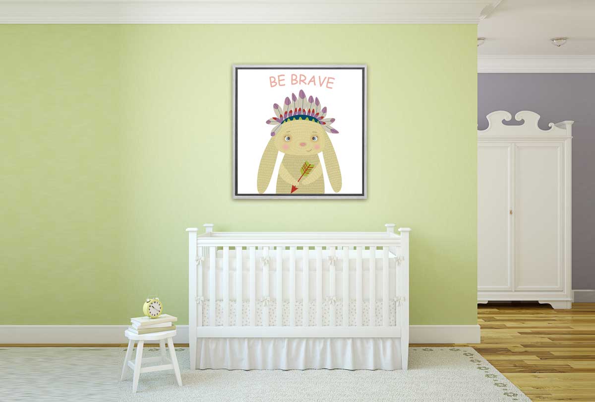 Be Brave | Canvas Wall Art Print - Final Touch Decor